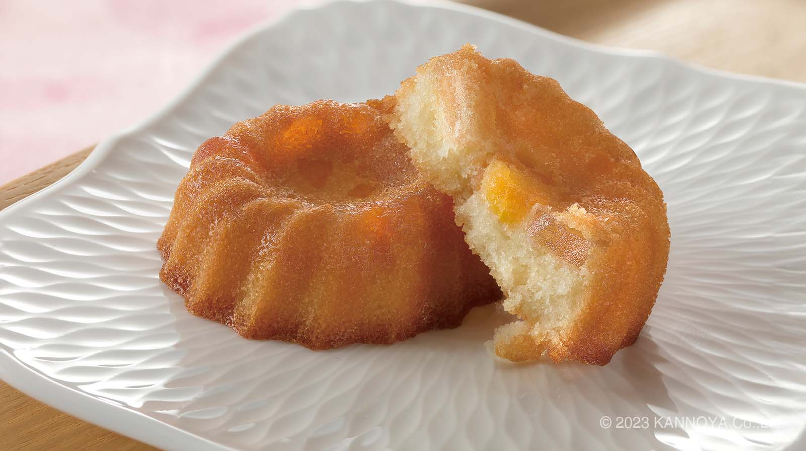 ふくしま桃のフィナンシェ