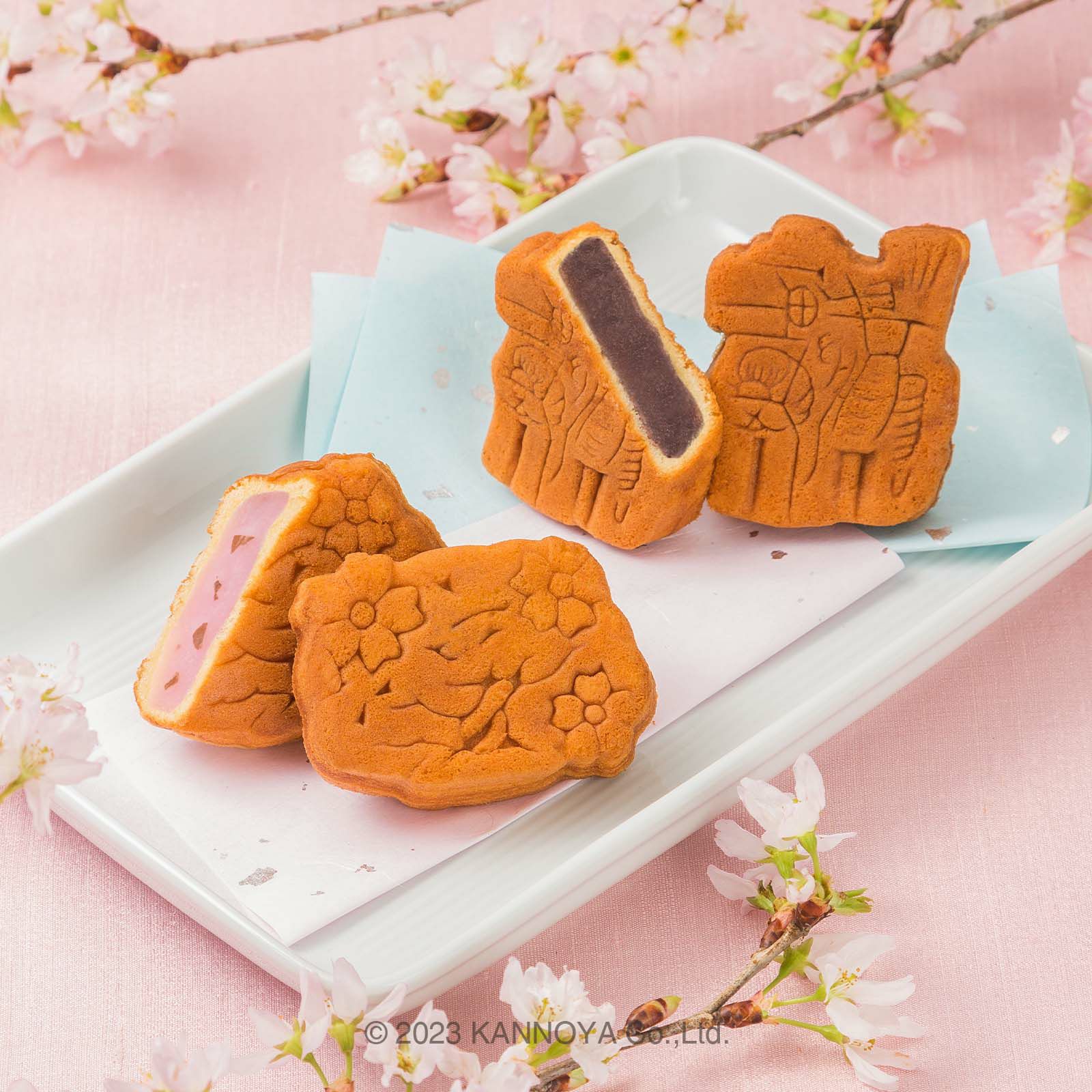 焼餅菓子詰合せ　　滝桜®さくらあん・三春駒こしあん