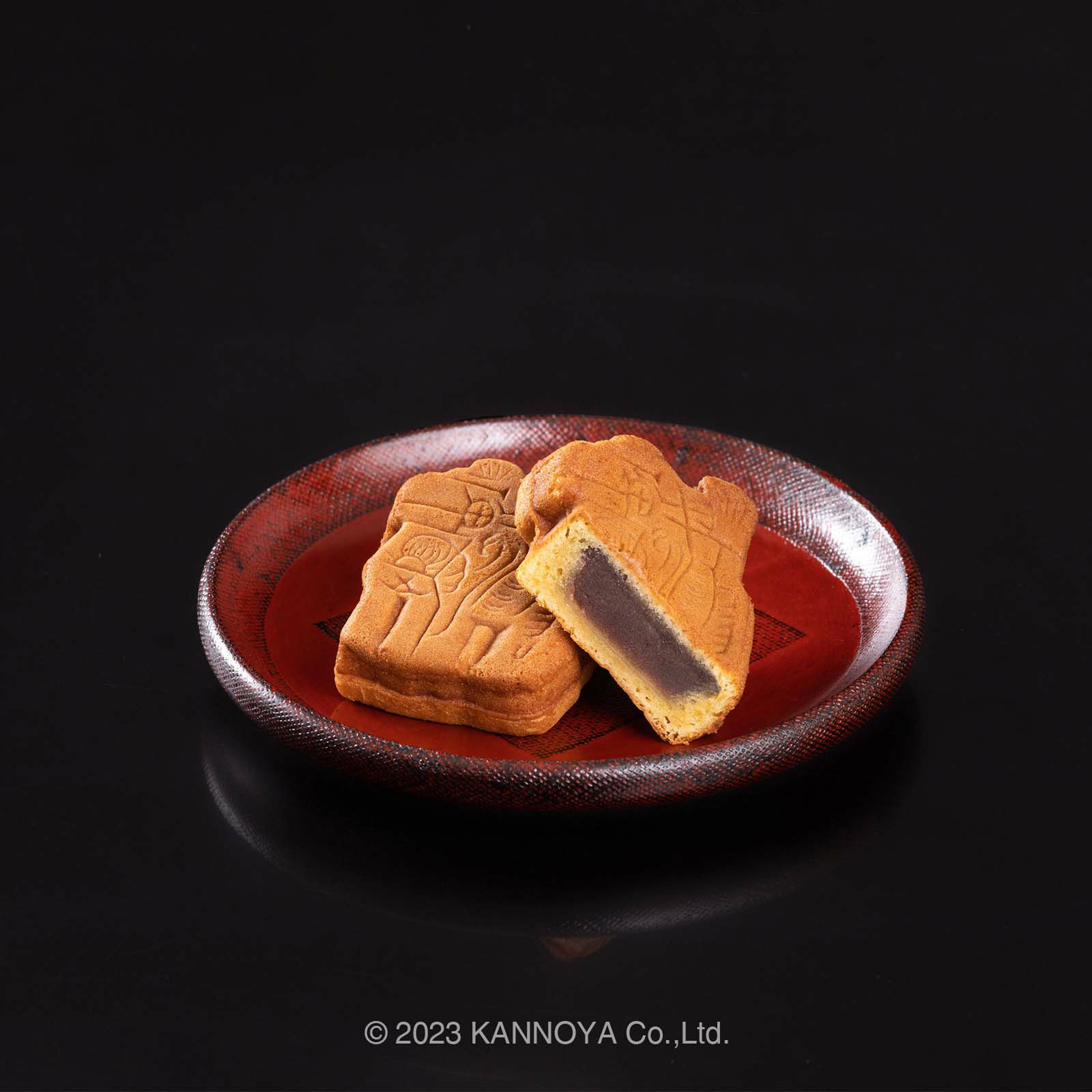 三春駒こしあん9個入|かんのや福島お菓子